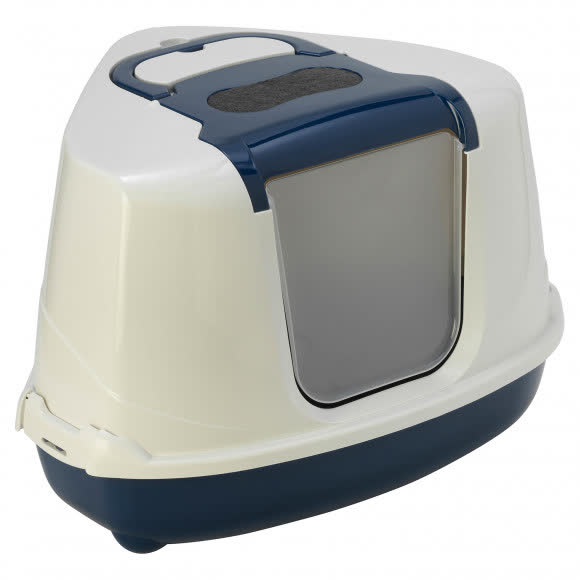 Moderna био-туалет угловой Flip Corner 55x45x38h см с совком, синий