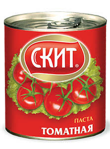 Томатная паста Скит 27% ж/б 780 гр (упаковка 6 шт)