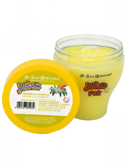 ISB Fruit of the Groomer Ginger&Elderbery Восстанавливающая маска с противовоспалительным эффектом 250 мл