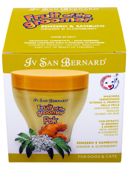 ISB Fruit of the Groomer Ginger&Elderbery Восстанавливающая маска с противовоспалительным эффектом 250 мл