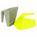 Moderna совочек Scoop & Sift 15x13x13h см отверстия узкие, желтый