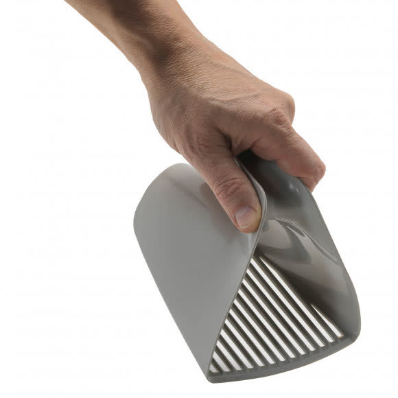 Moderna совочек Scoop & Sift 15x13x13h см отверстия узкие, серый Moderna совочек Scoop & Sift 15x13x13h см отверстия узкие, серый