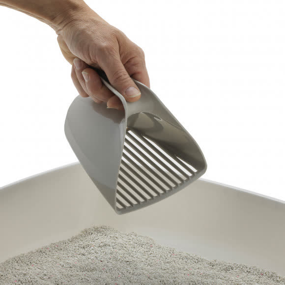 Moderna совочек Scoop & Sift 15x13x13h см отверстия узкие, серый Moderna совочек Scoop & Sift 15x13x13h см отверстия узкие, серый