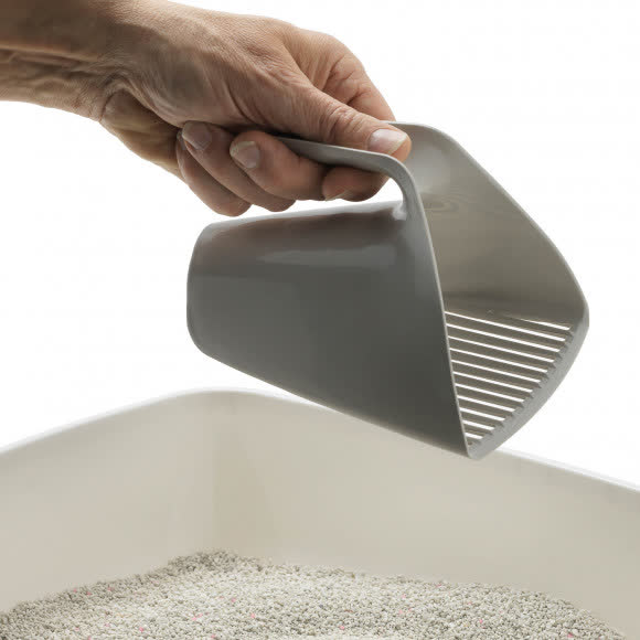 Moderna совочек Scoop & Sift 15x13x13h см отверстия узкие, серый Moderna совочек Scoop & Sift 15x13x13h см отверстия узкие, серый