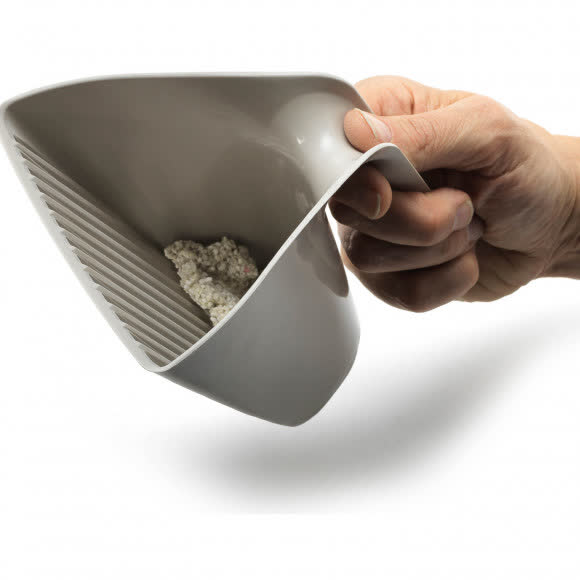 Moderna совочек Scoop & Sift 15x13x13h см отверстия узкие, серый Moderna совочек Scoop & Sift 15x13x13h см отверстия узкие, серый