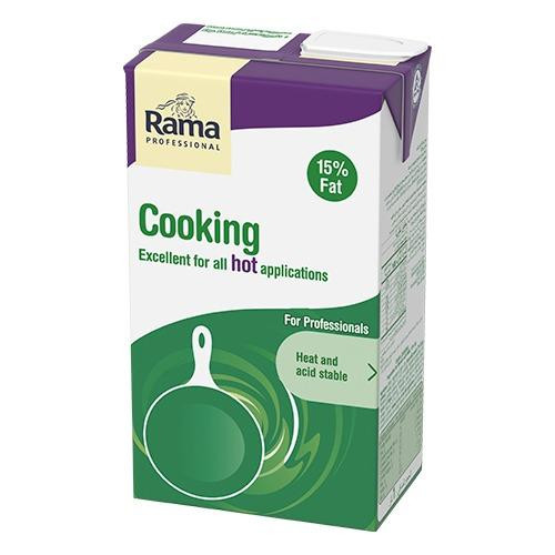 Сливки Rama Professional 15% для соусов 1л (упаковка 12 шт)
