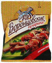 Сухарики "Воронцовские" 80г. 1х22 Шашлык (П-112 Р-14) Сухарики "Воронцовские" 80г. 1х22 Шашлык (П-112 Р-14)