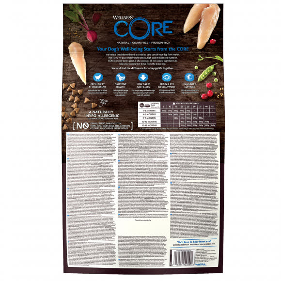CORE Корм из курицы для щенков крупных пород 10 кг