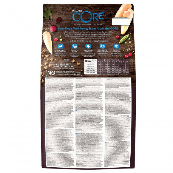 CORE Корм из курицы для щенков крупных пород 2,75 кг